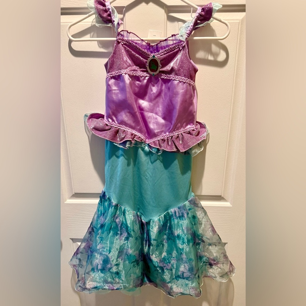 🧜‍♀️ Disney Ariel Costume Dress – Size 5/6